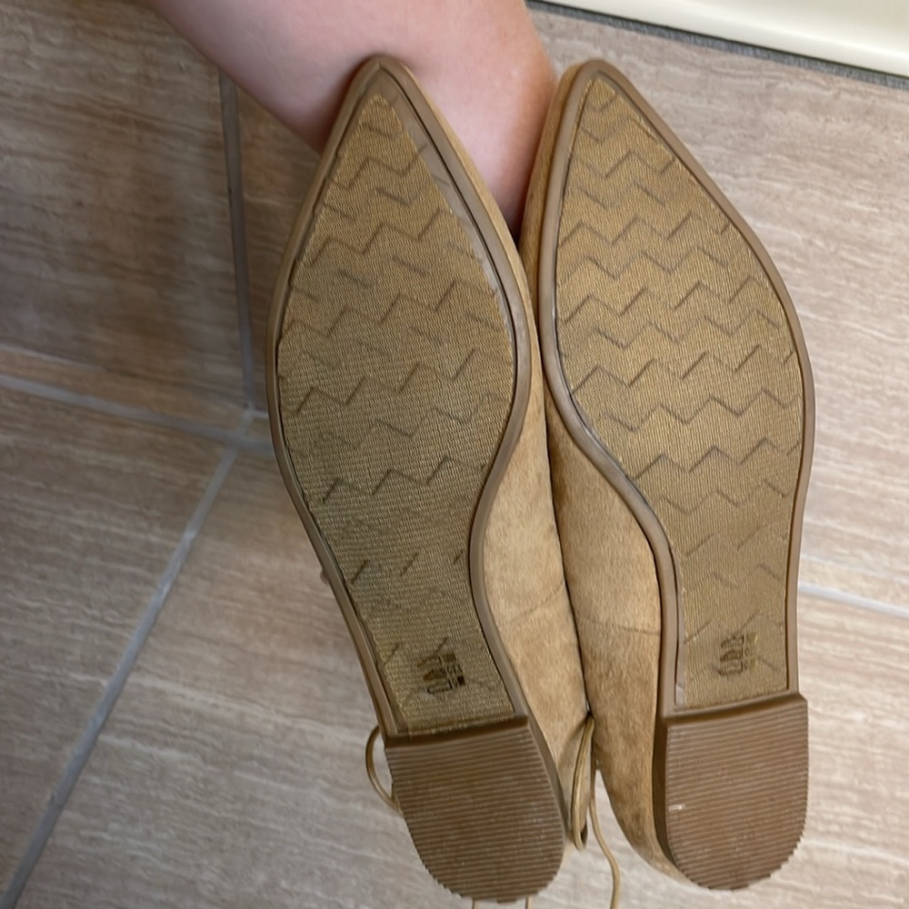 CHINESE LAUNDRY NWT Women's Size 7.5 "Endless Summer Ghillie Ballet Flat Lace-Up - Picture 7 of 10